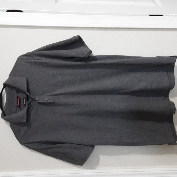 Pierre Cardin Paris polo shirt brown men's XL pull on button closure casual y2k - Picture 1 of 9